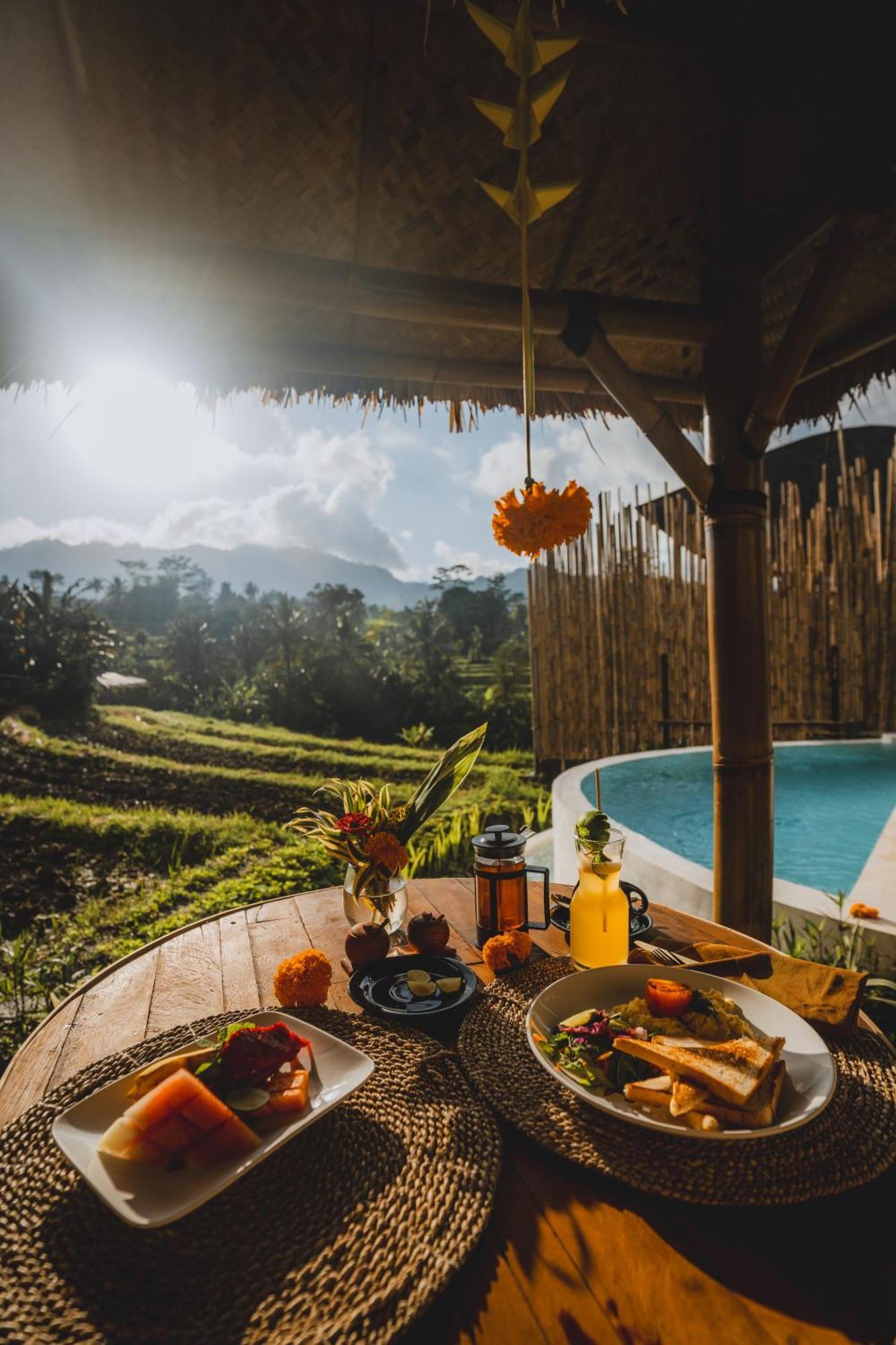 Вилла Nivriti Bali Сидемен Экстерьер фото